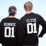 Bonnie & Clyde Couples SweatShirts - FANATICS365