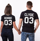 Bonnie & Clyde Couples Shirts - FANATICS365