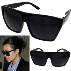 Square Black Oversized Sunglasses - FANATICS365