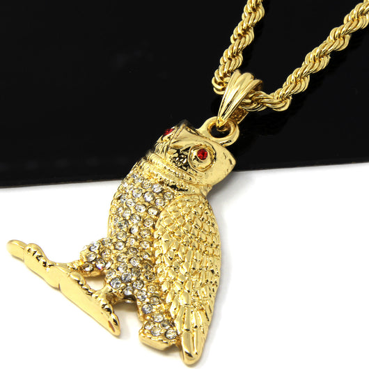 Iced Out Cz Pendant 24