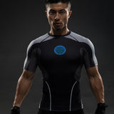 IRON MAN SHORT SLEEVE COMPRESSION SHIRT - FANATICS365