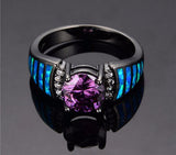 Blue Opal Ring - FANATICS365